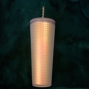 24oz iridescent studded matte Starbucks tumbler